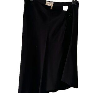 Lanvin black asymetrical skirt